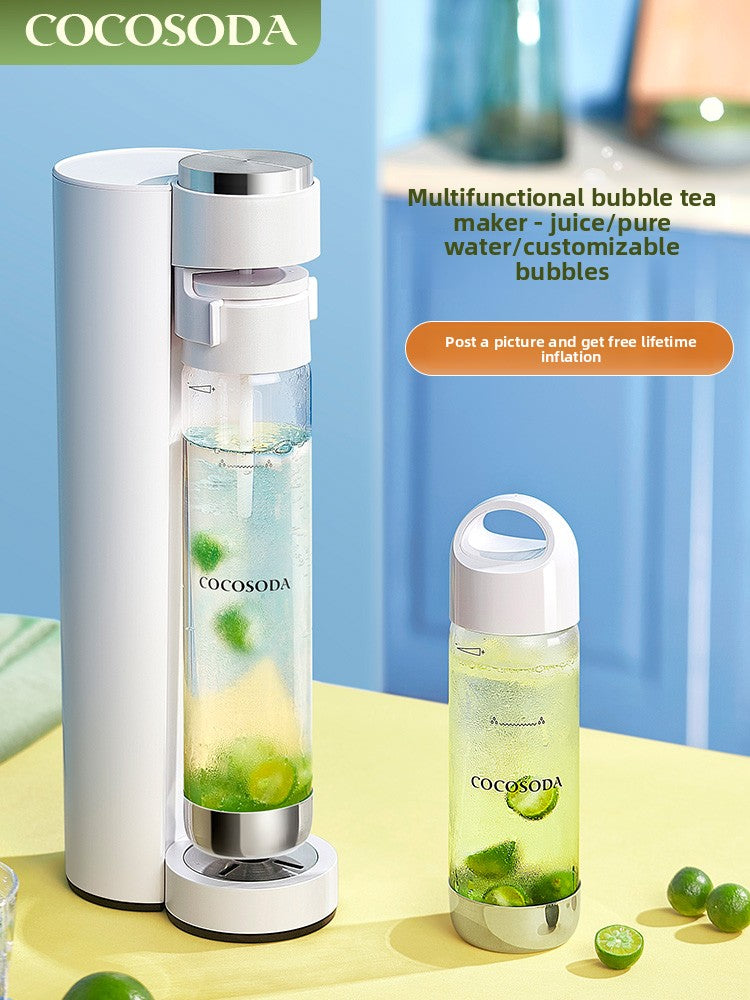 Cocosoda Sparkling Water Maker with Adjustable Carbonation