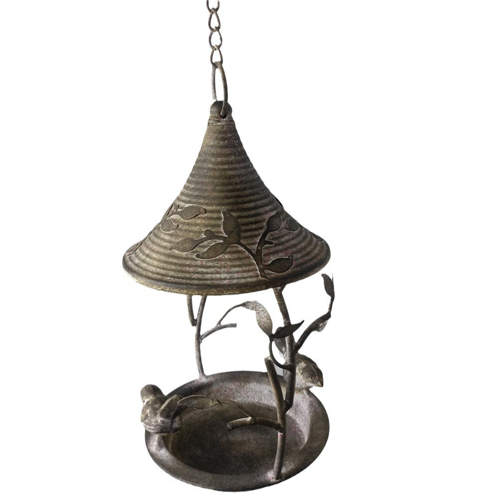 Vintage Hanging Bird Feeder