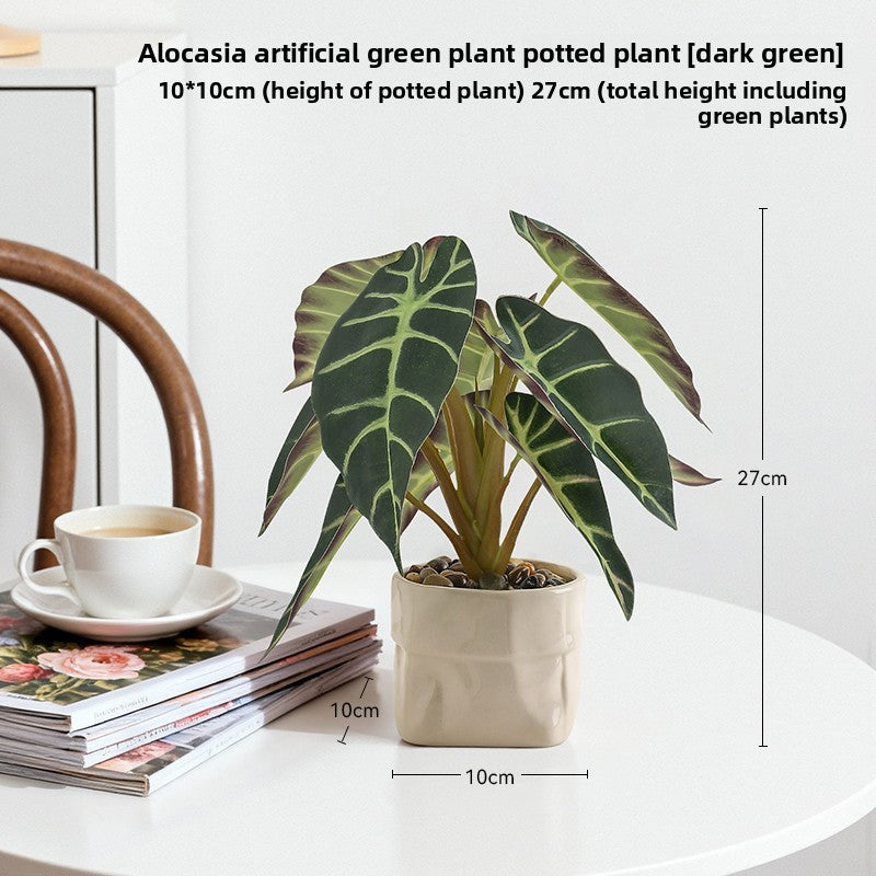 Small pot plant ornaments