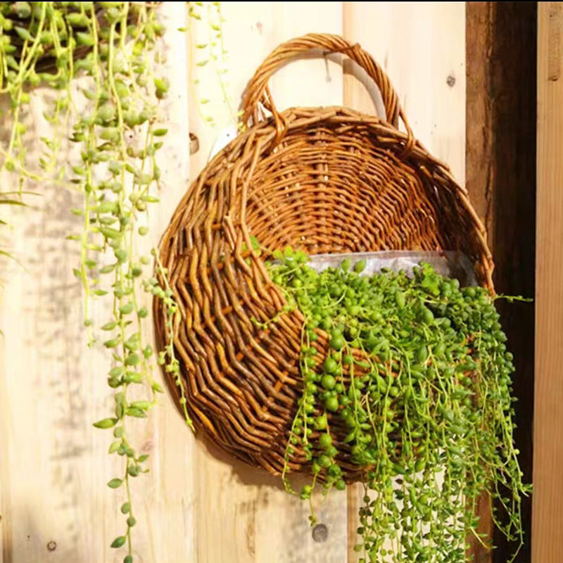 Woven Flower Pot