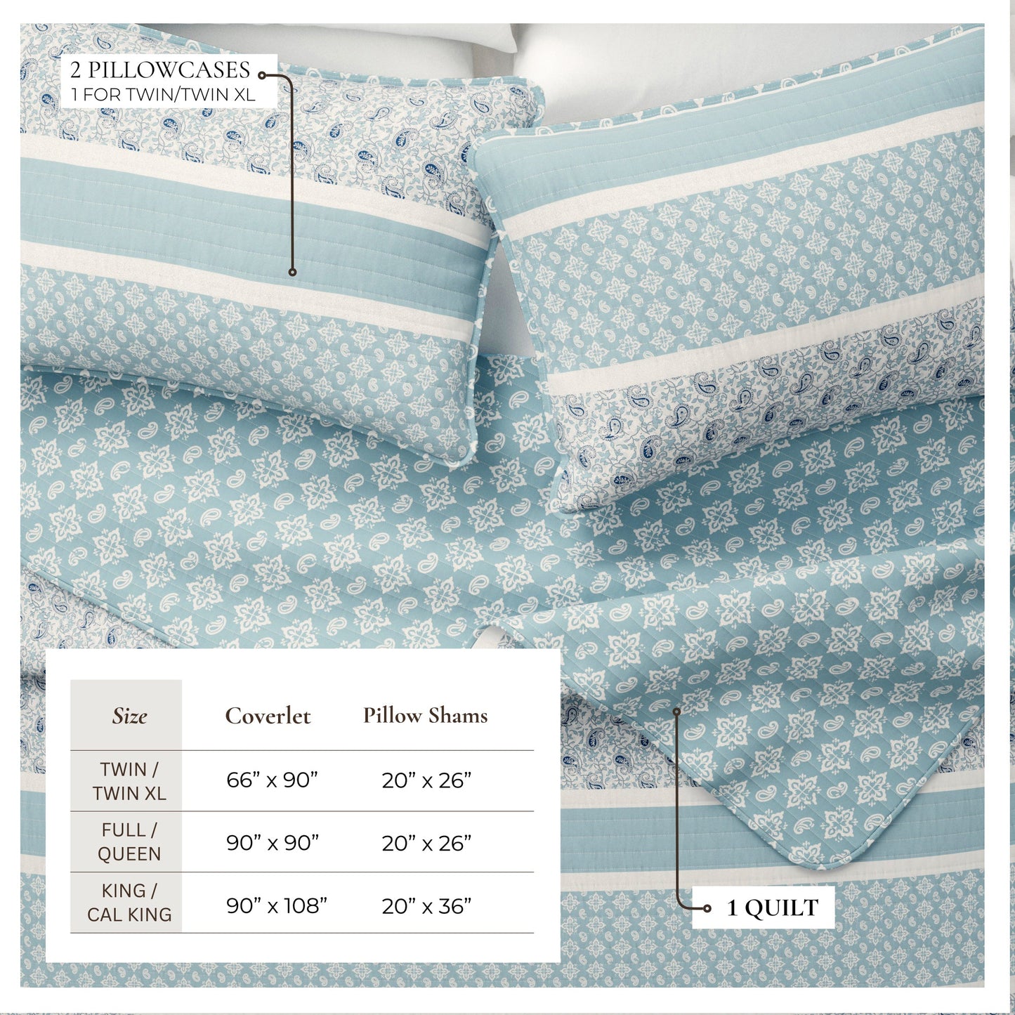 Stripe Quilt - Kadi Collection