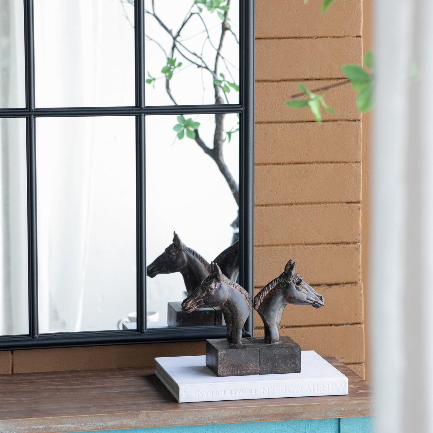 S/2 5.1x4x8" Horse Bookends