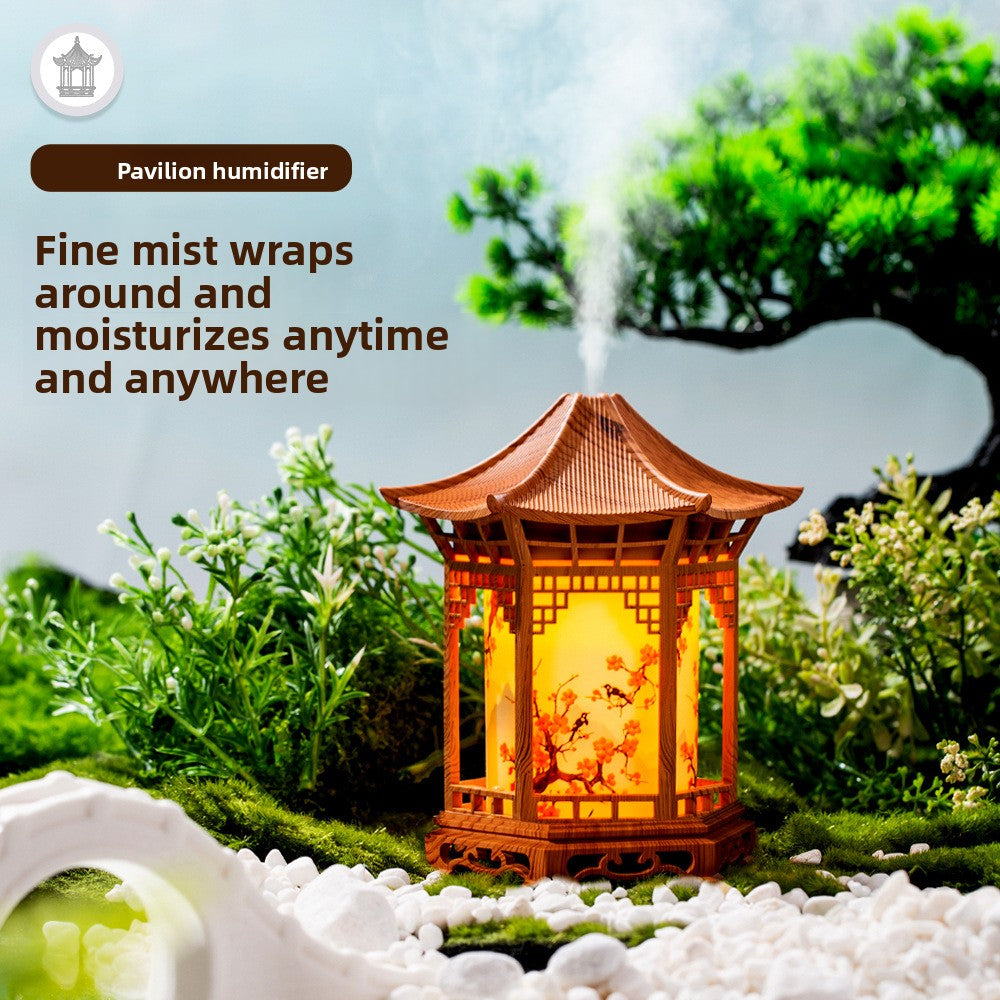 Mini USB Desktop Humidifier with Night Light
