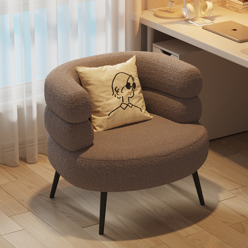 Nordic Velvet Single Sofa Chair