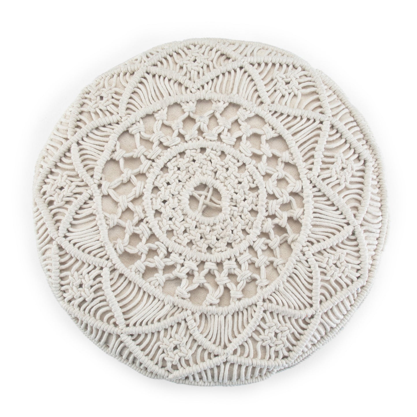 Coates 18 Inch Wide Round Pouf