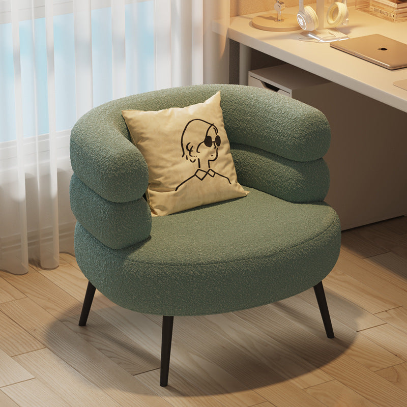 Nordic Velvet Single Sofa Chair