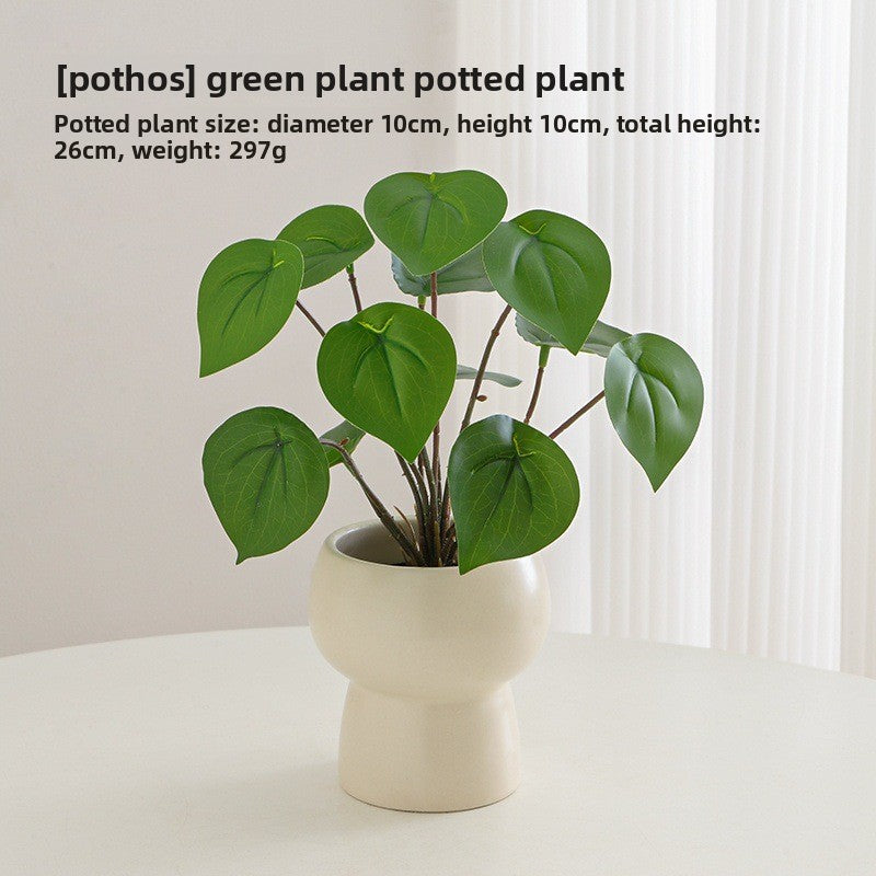 Small pot plant ornaments