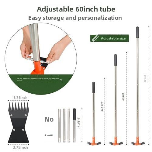 Detachable Dual Head Garden Weeding Tool