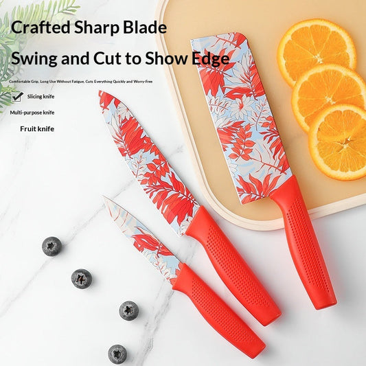 3-piece Knife Set For Home Use Vegetable And Slice Cutter Kitchen Knife