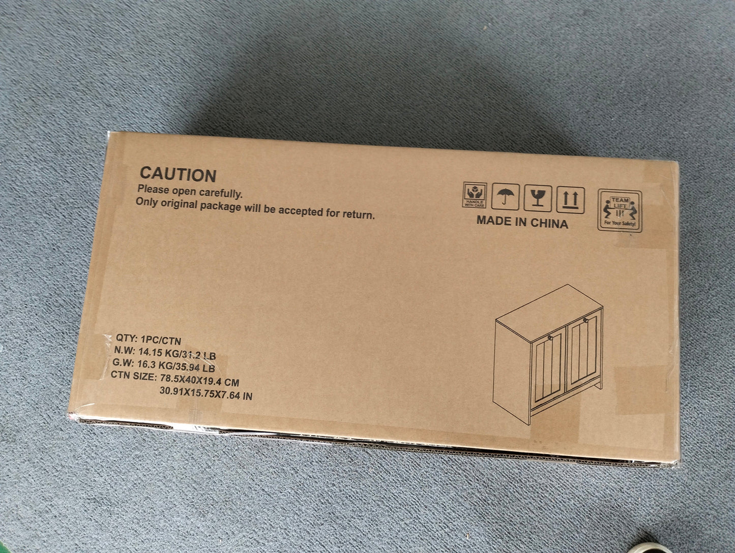 Tilted Laundry Hamper with Removable Basket