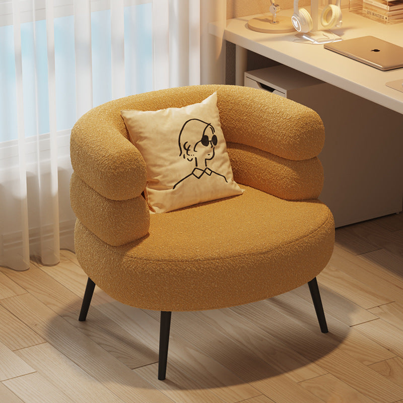 Nordic Velvet Single Sofa Chair