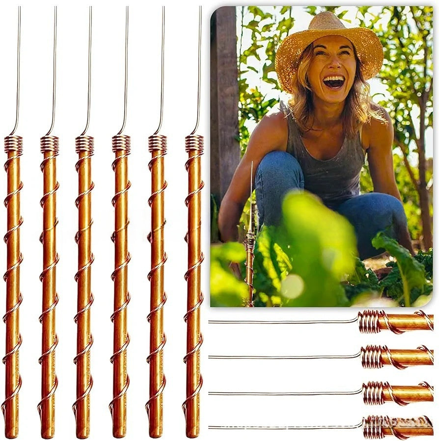 Spiral Gardening Tool for Plant Growth