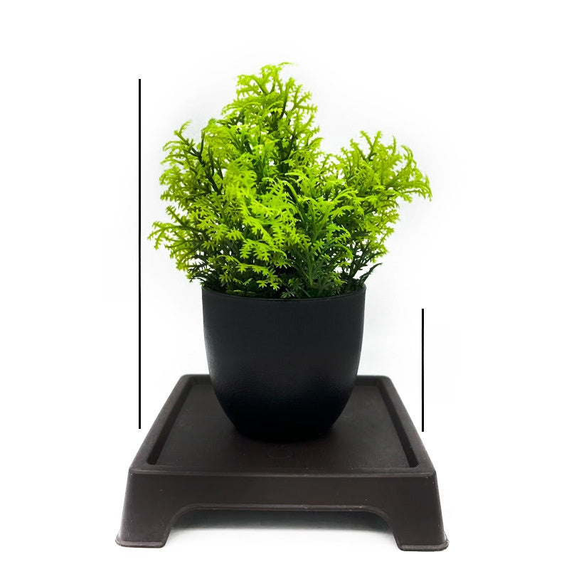 Small Plastic Potted Eucalyptus Artificial Plants