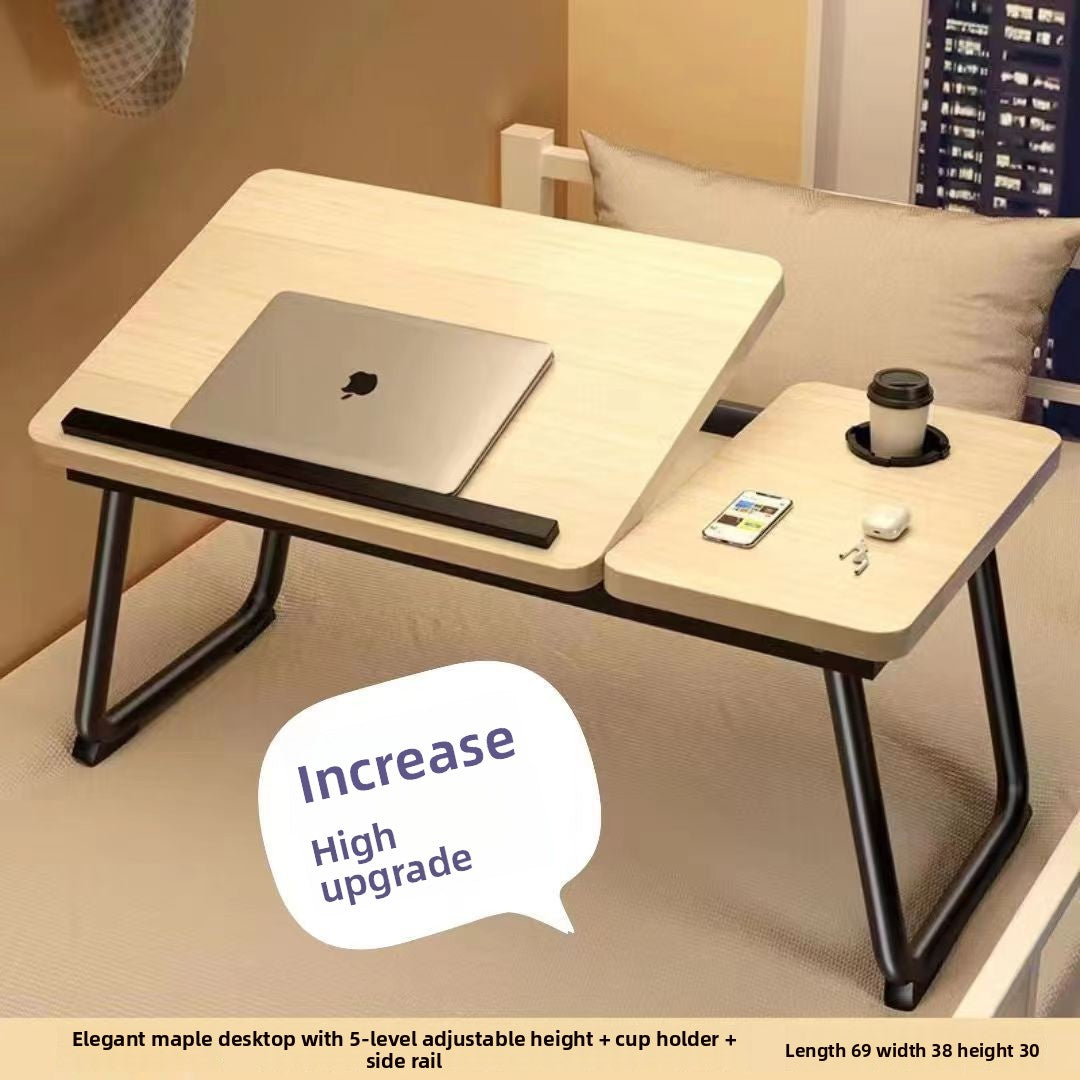 Adjustable Laptop Desk with Cup Holder