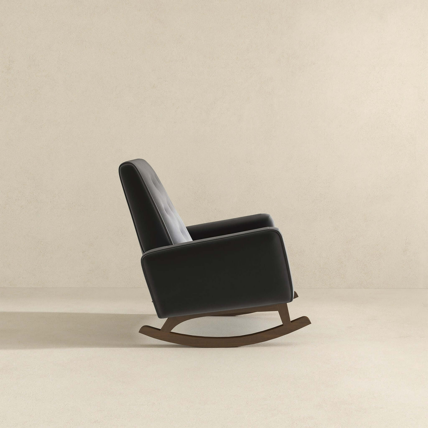 Elegant Style Demetrius Dark Rocking Chair