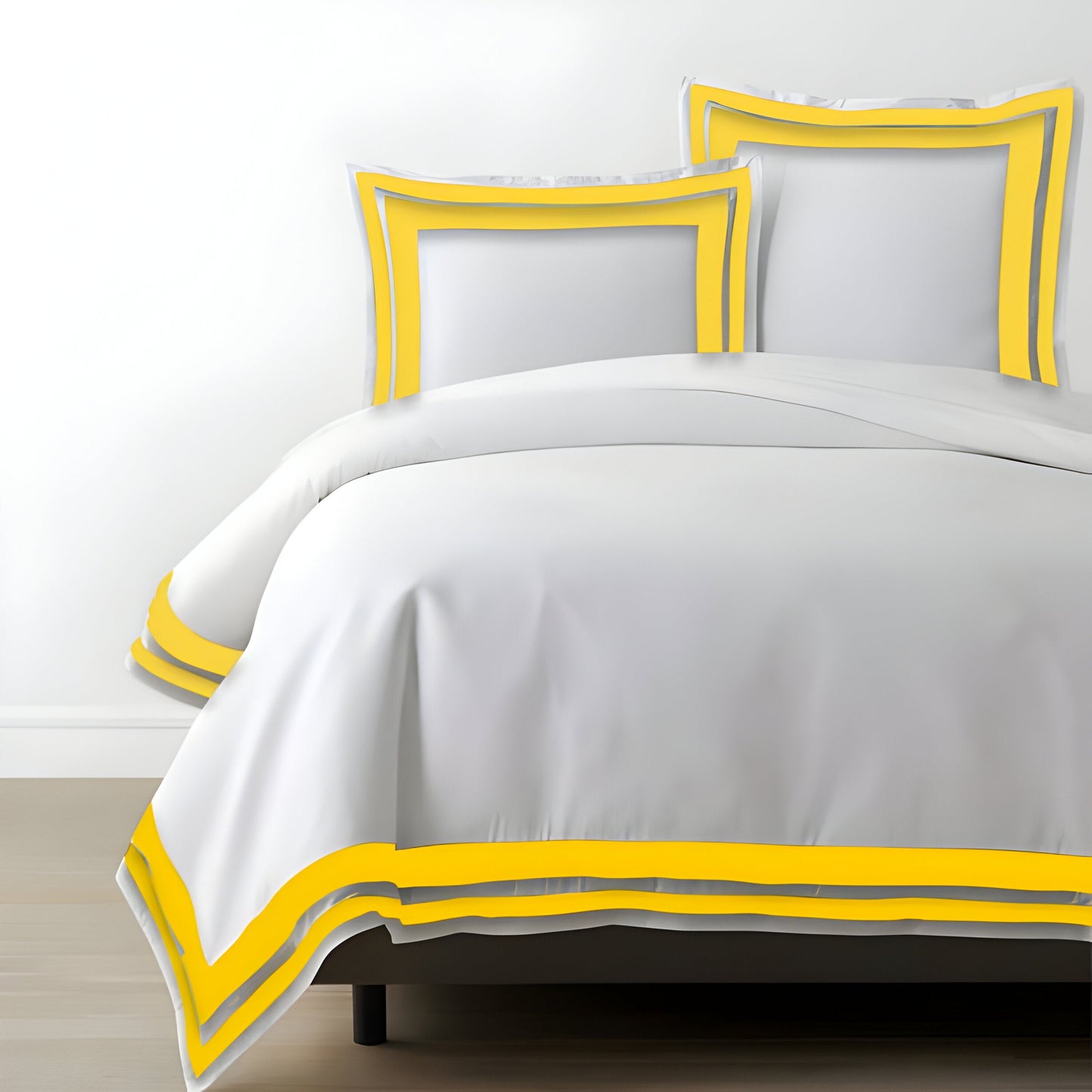 400TC Cotton Sateen Double Border Frame Duvet Cover Set