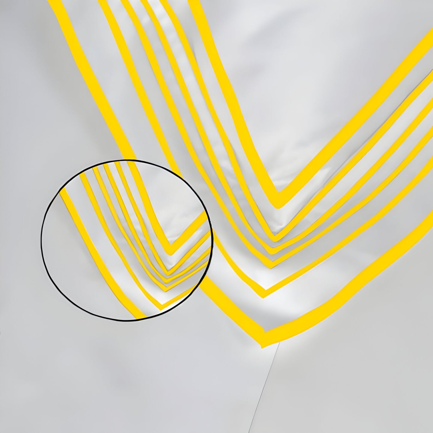 Smart Border 400TC Cotton Embroidery Sateen Solid Duvet Cover Set
