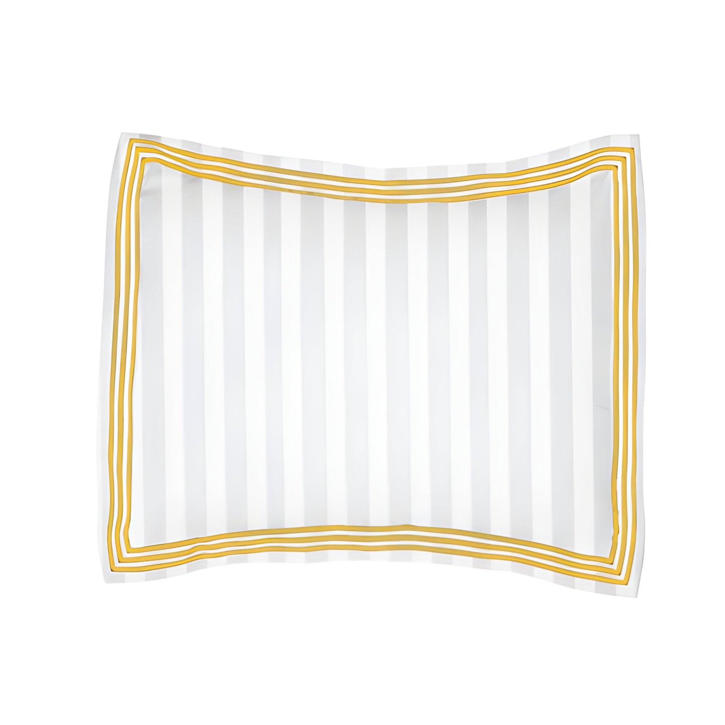 400TC Cotton Sateen Triple Edge Embroidery Stripe Duvet Cover Set