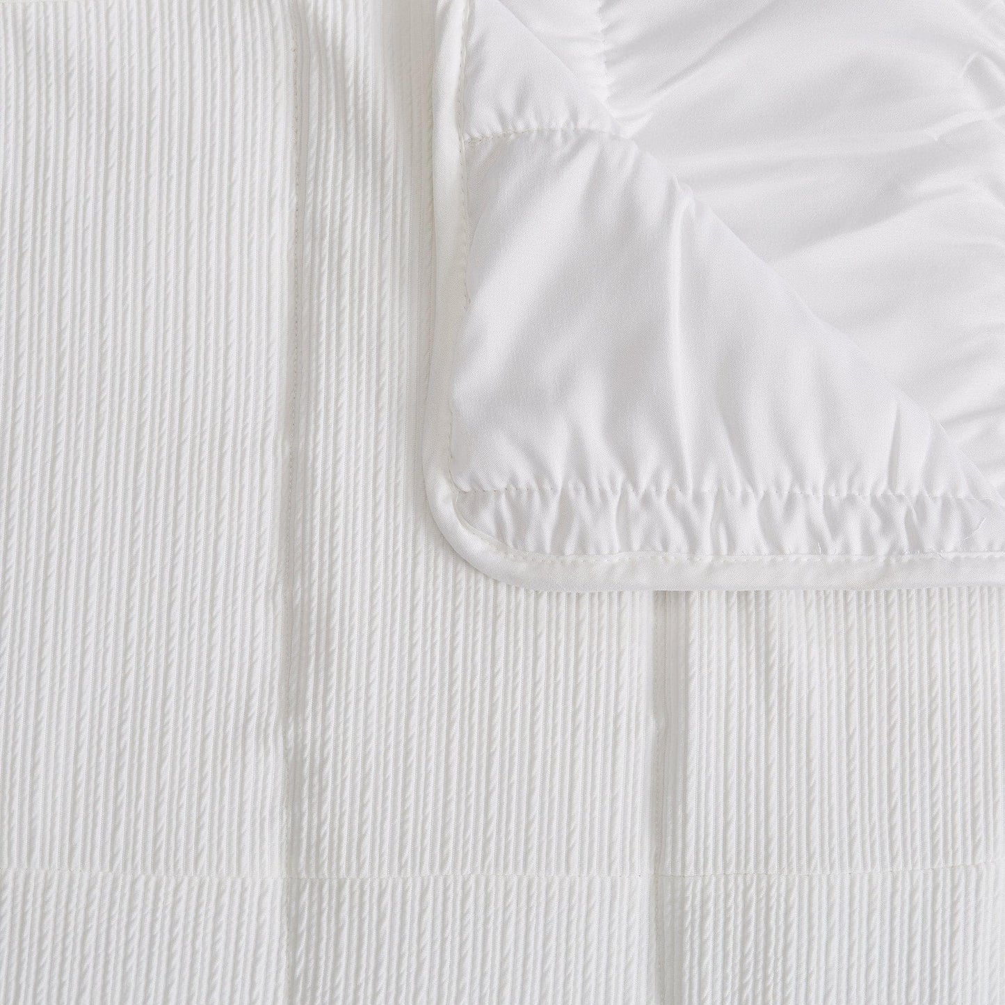 Textured Striped Quilt Set - Ellie Collection