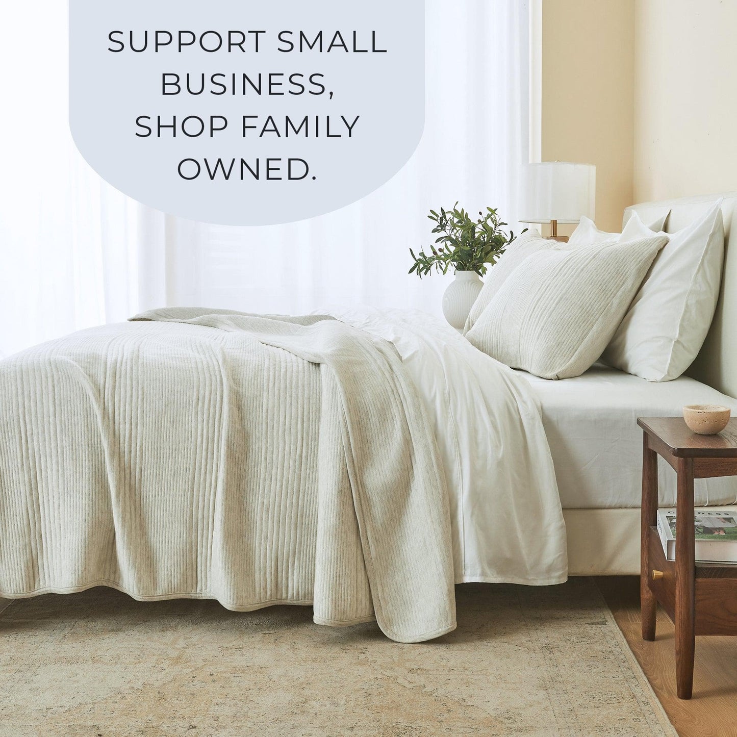 Jersey Knit Quilt Set - Natalie Collection