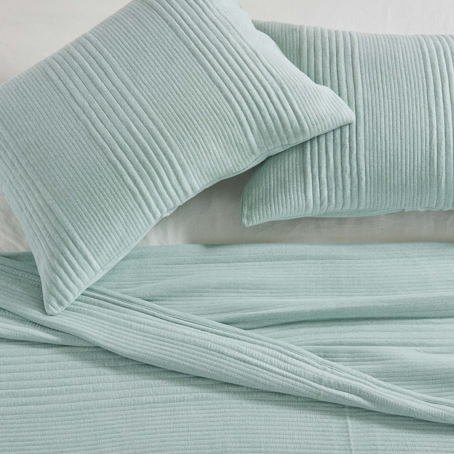 Jersey Knit Quilt Set - Natalie Collection