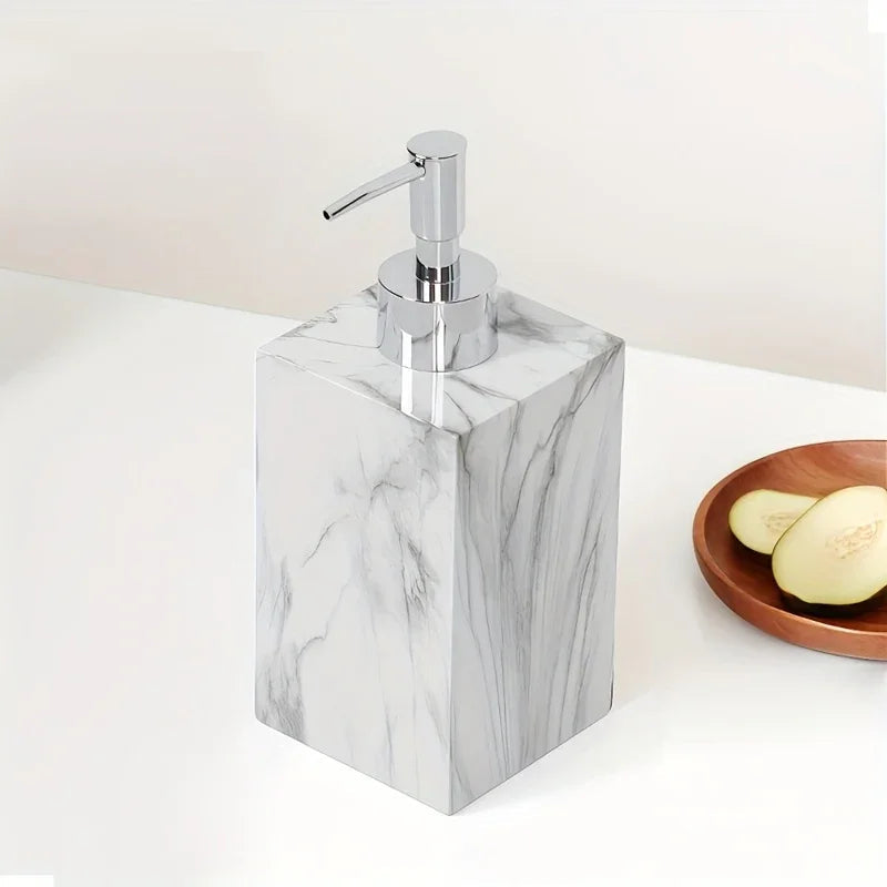 Hotel Bathroom Hand Sanitizer Refillable Bottle Simple and High-end Press Bottle Lotion Bottle Shampoo Shower Gel Empty Bottle