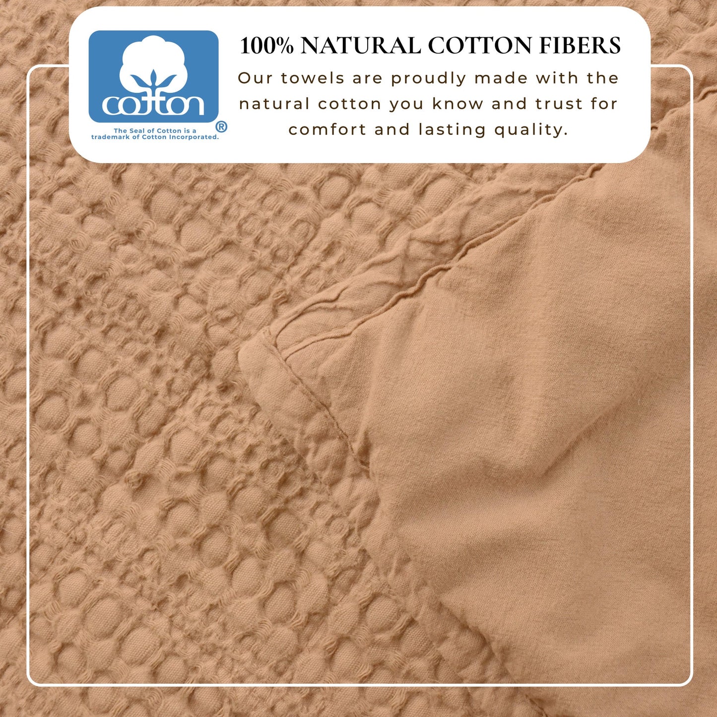 100% Cotton Honeycomb Waffle Garment Washed Quilt Set - Genevieve Collection