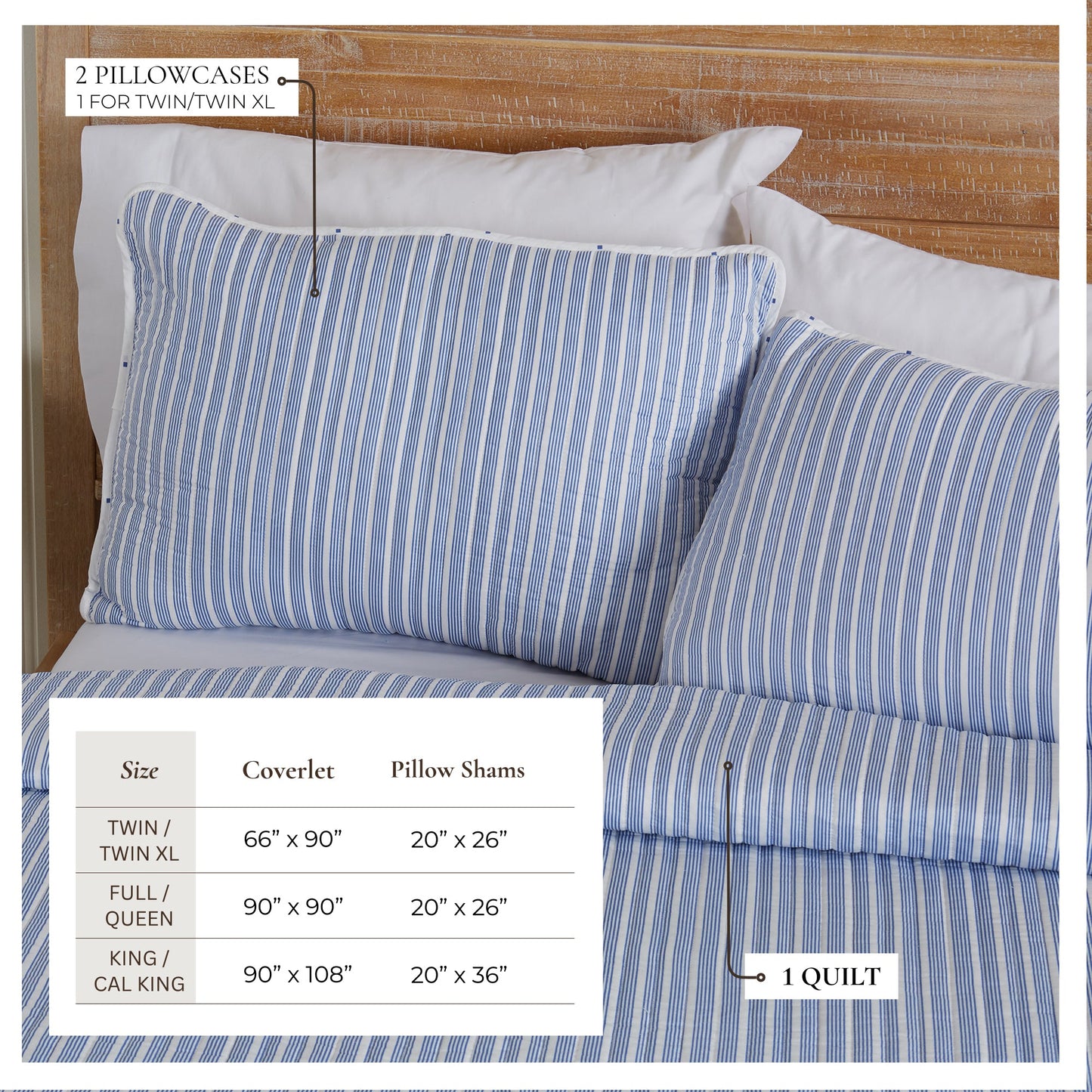 Stripe Quilt - Marcie Collection