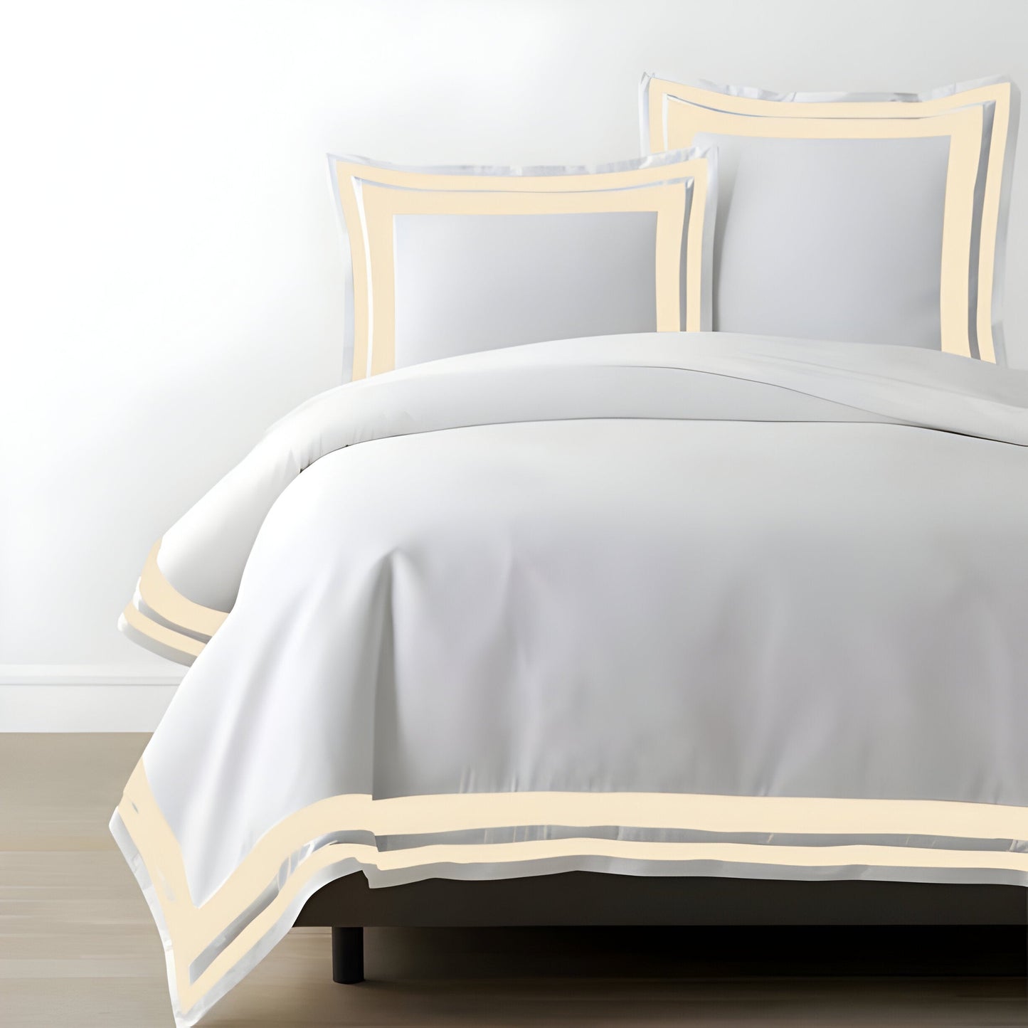 400TC Cotton Sateen Double Border Frame Duvet Cover Set