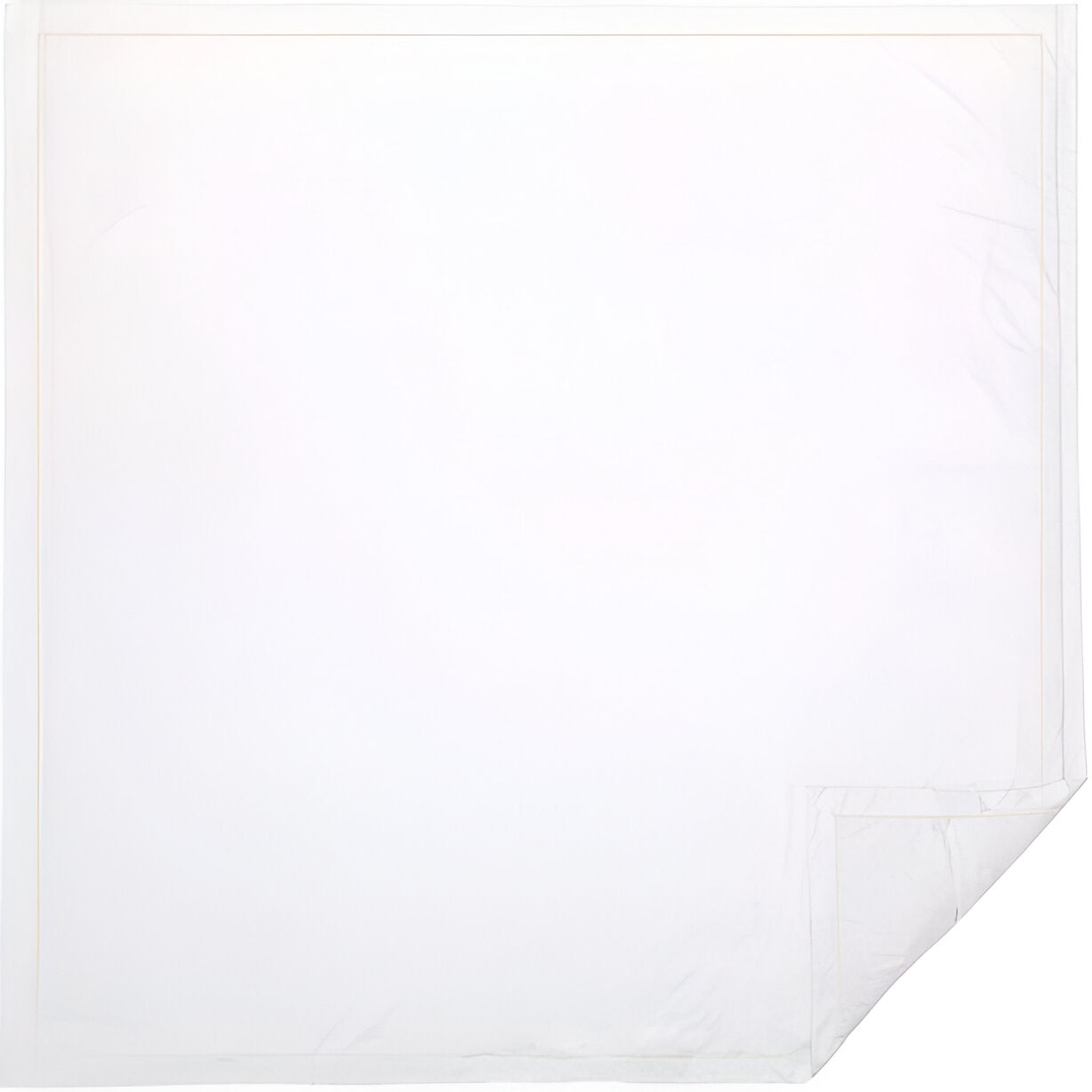 400TC Cotton Single Edge Embroidery Sateen Solid Duvet Cover Set