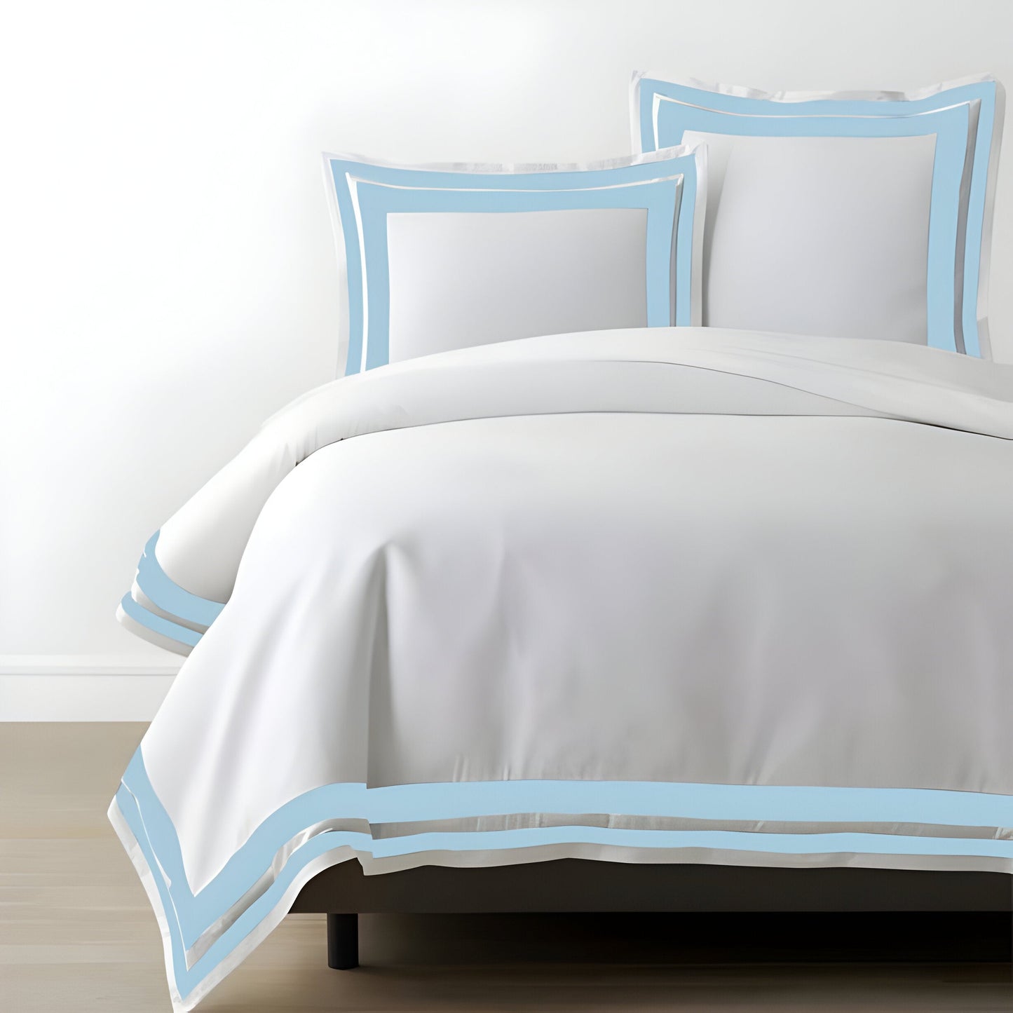 400TC Cotton Sateen Double Border Frame Duvet Cover Set