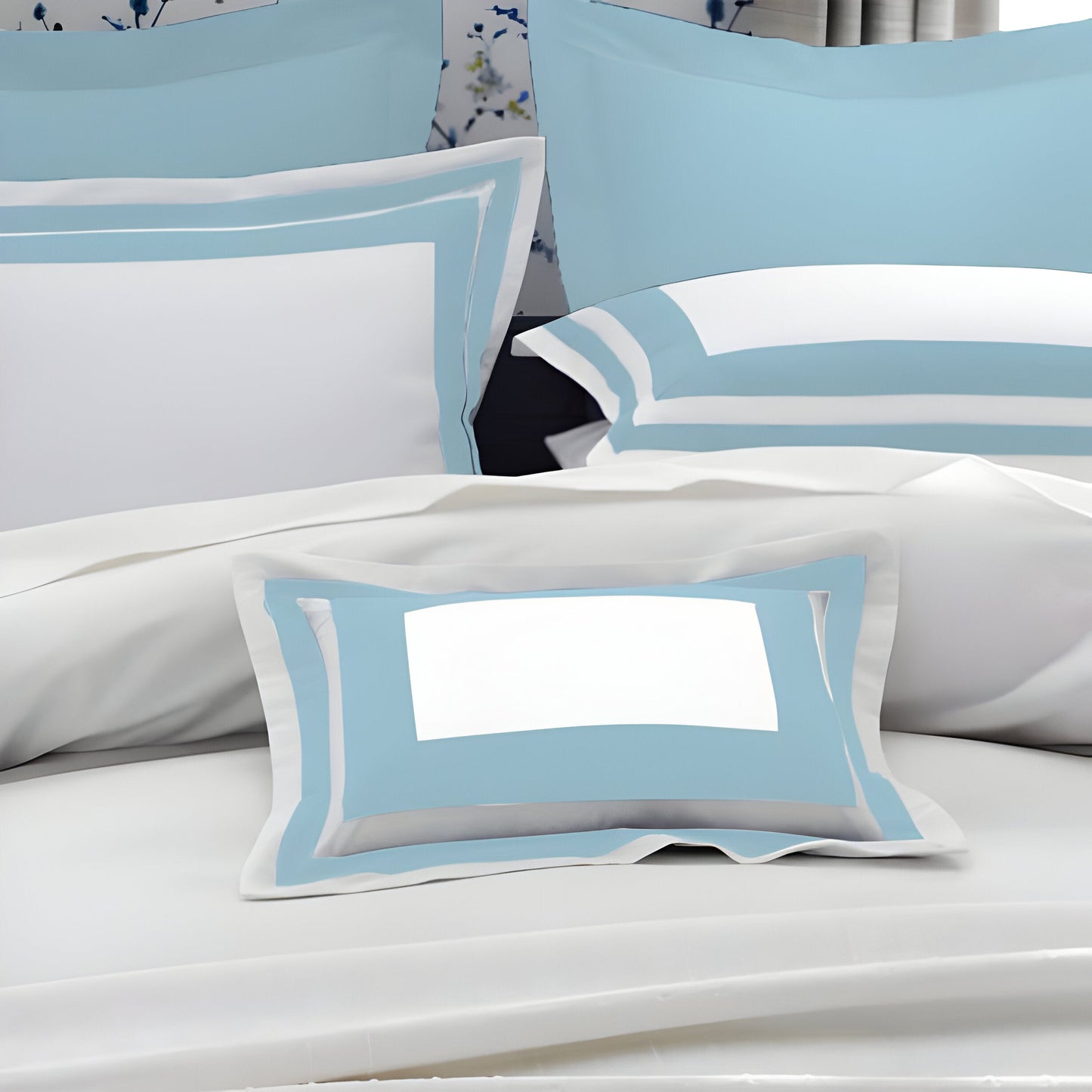 400TC Cotton Sateen Double Border Frame Duvet Cover Set