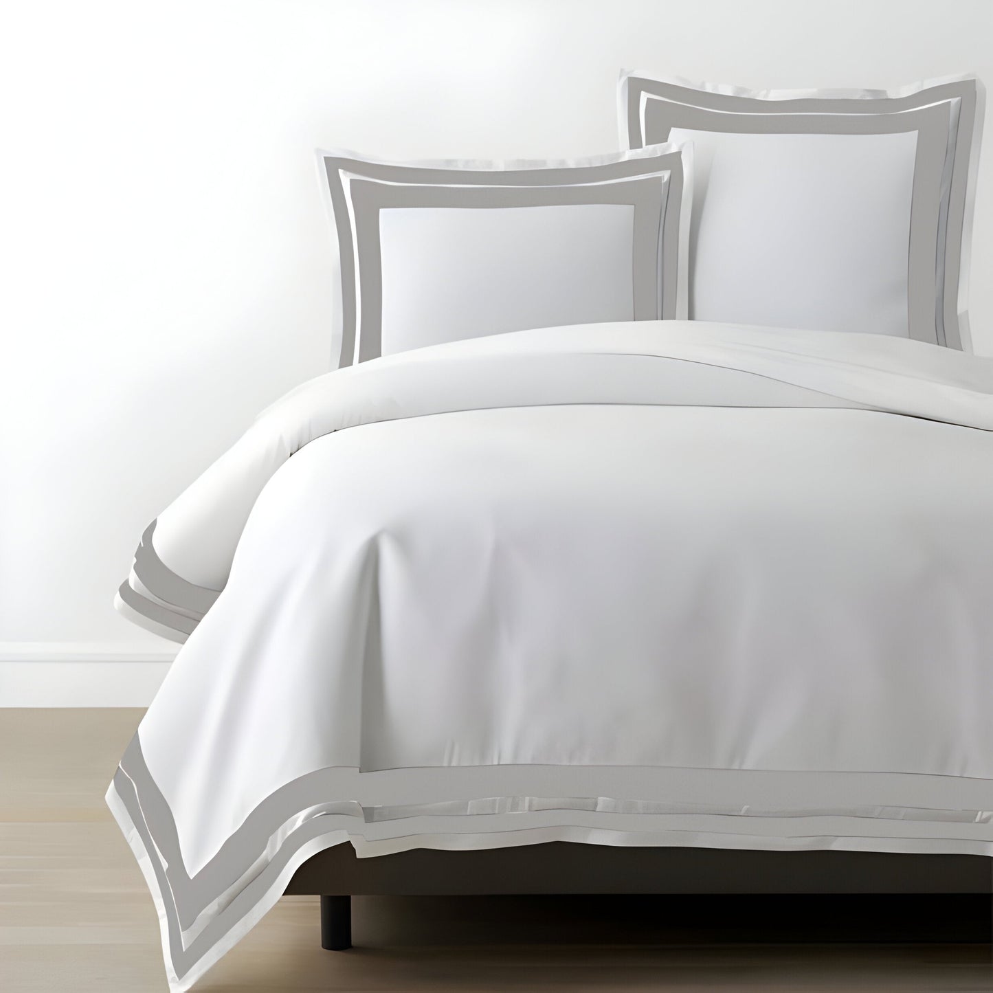 400TC Cotton Sateen Double Border Frame Duvet Cover Set