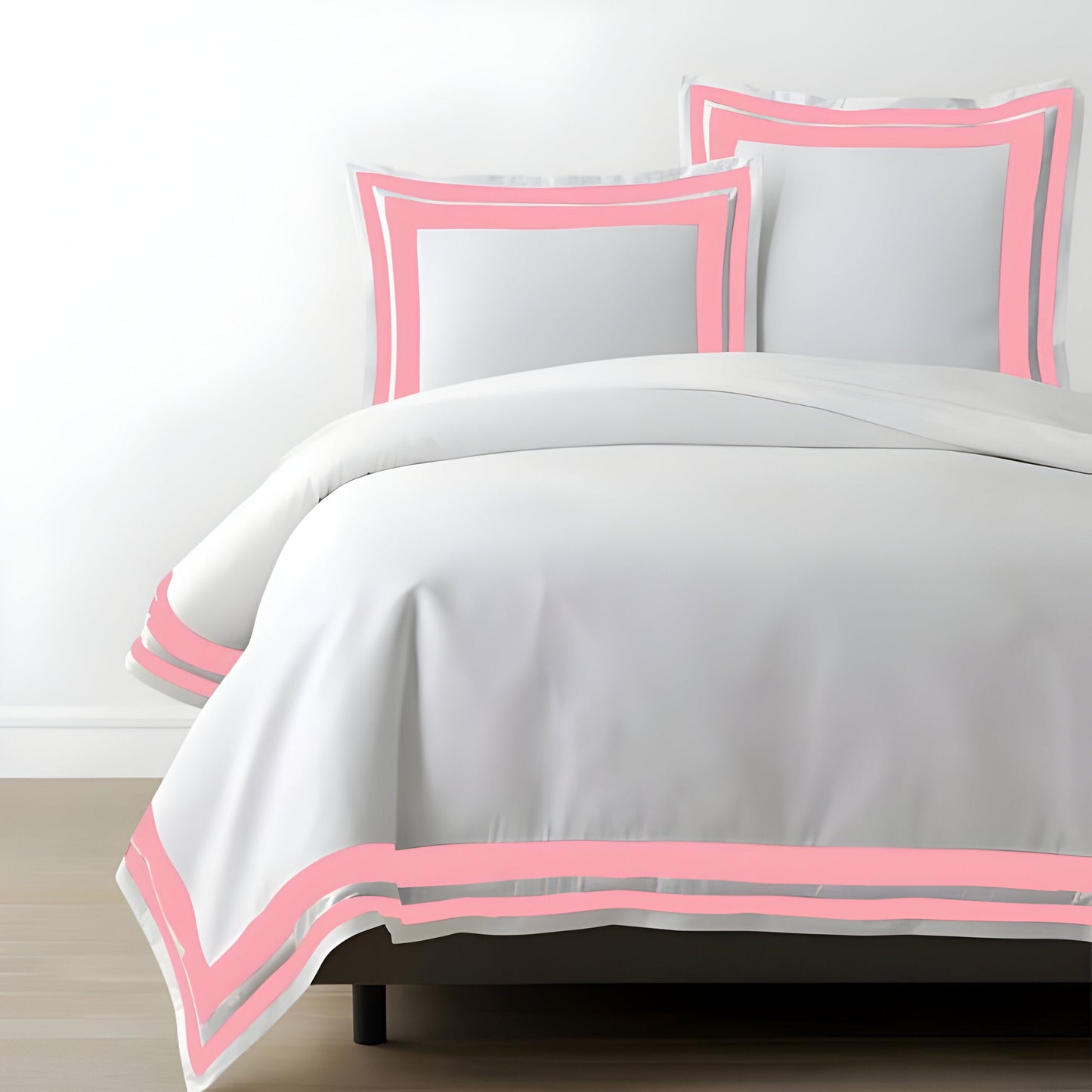 400TC Cotton Sateen Double Border Frame Duvet Cover Set
