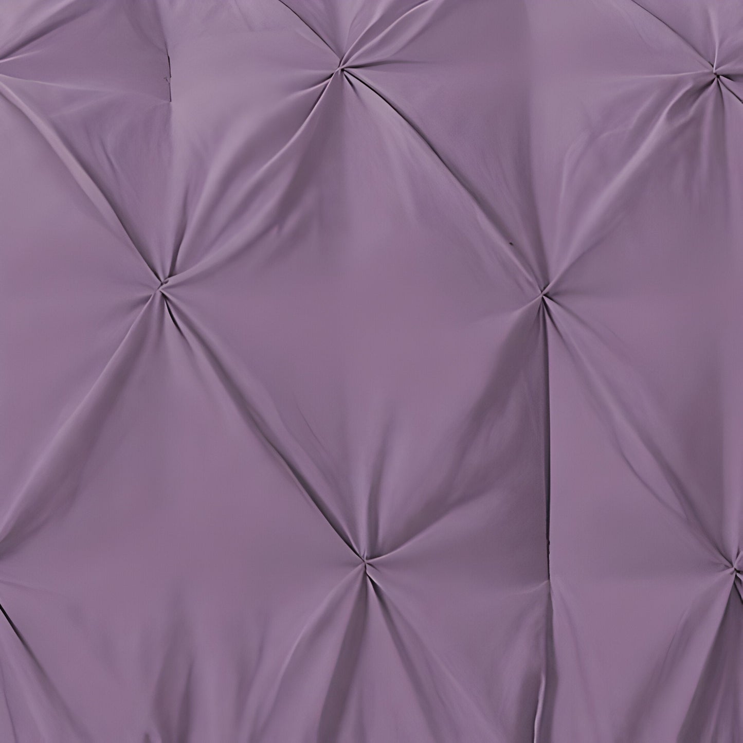 400TC Cotton Pintuck Sateen Solid Duvet Cover Set