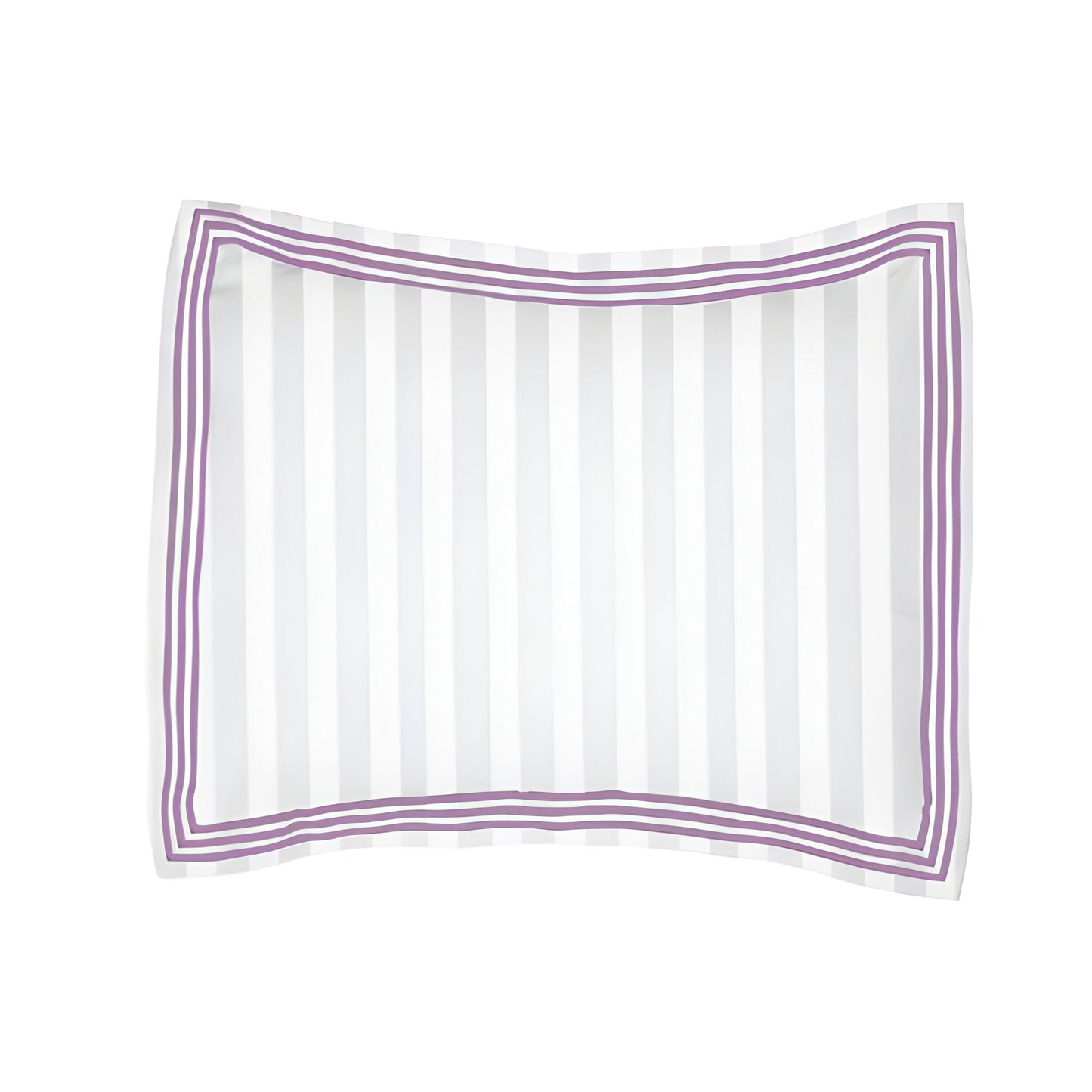 400TC Cotton Sateen Triple Edge Embroidery Stripe Duvet Cover Set