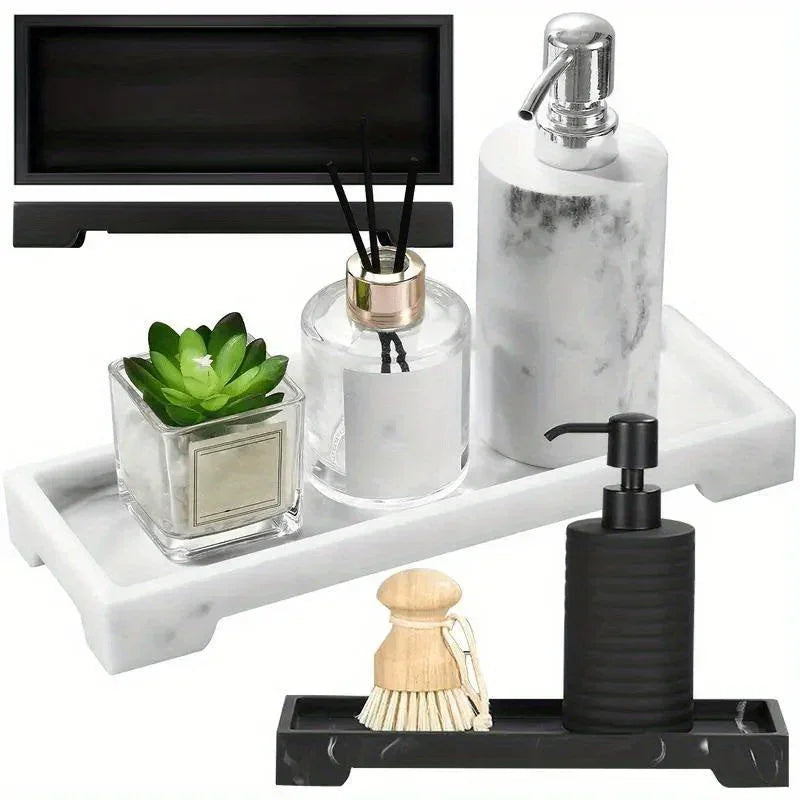 Marble Bathroom Organizer