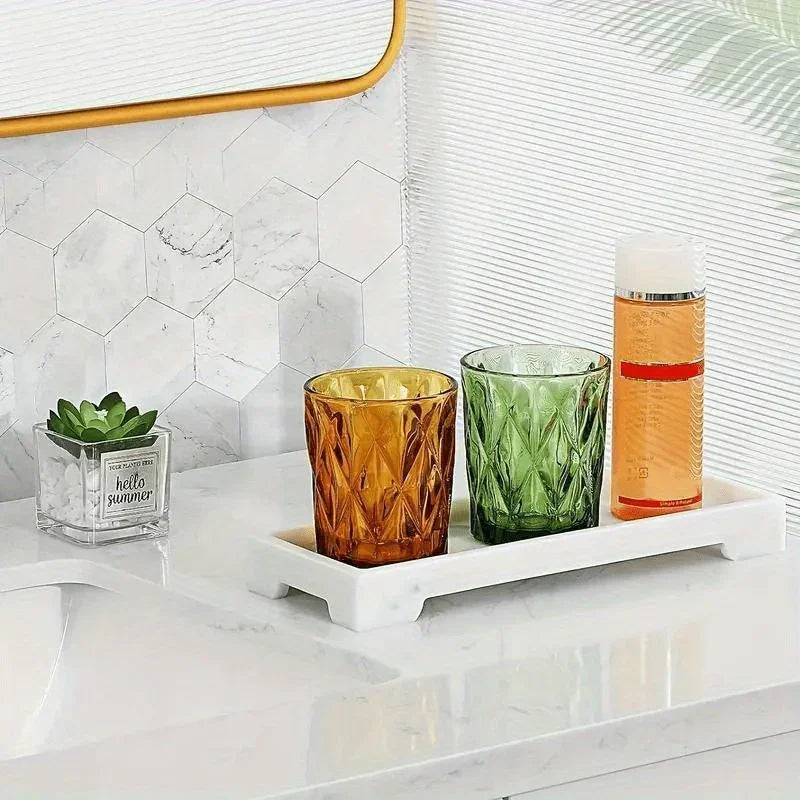 Marble Bathroom Organizer