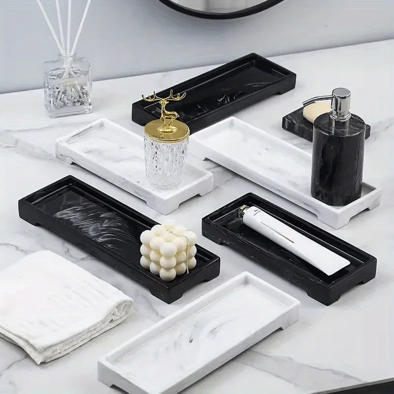 Marble Bathroom Organizer