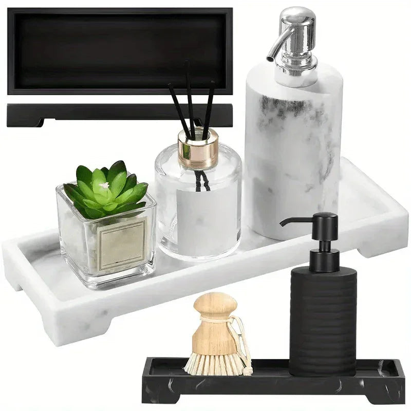 Marble Bathroom Organizer