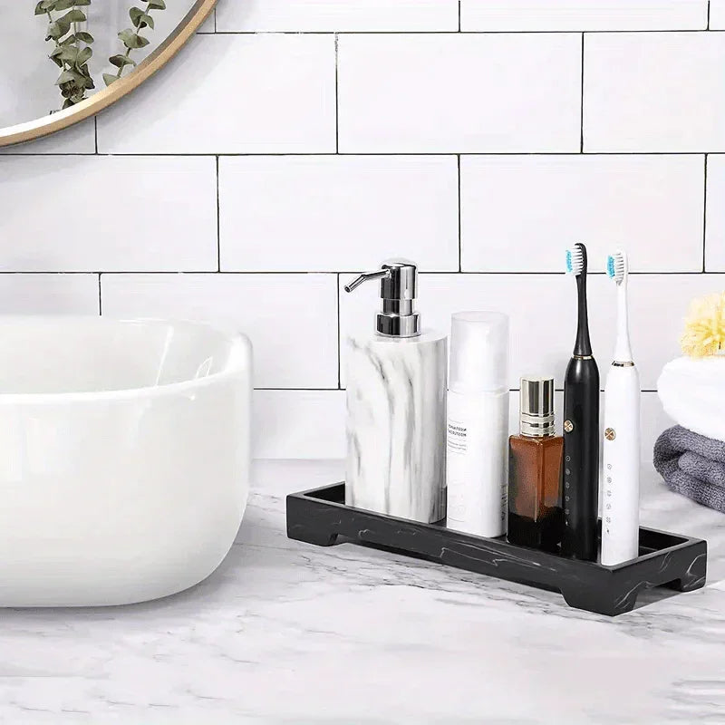 Marble Bathroom Organizer
