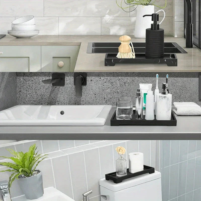 Marble Bathroom Organizer