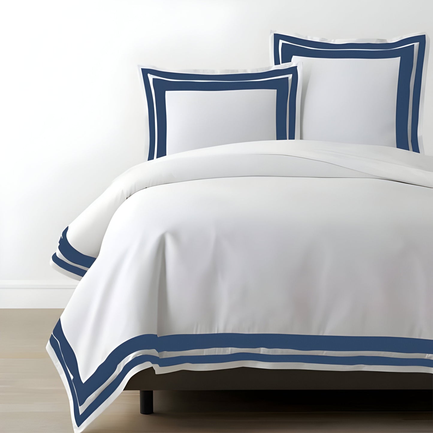 400TC Cotton Sateen Double Border Frame Duvet Cover Set