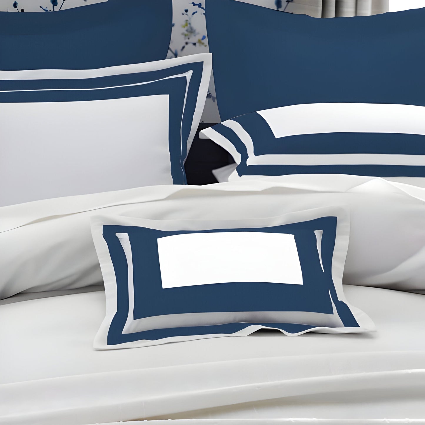 400TC Cotton Sateen Double Border Frame Duvet Cover Set