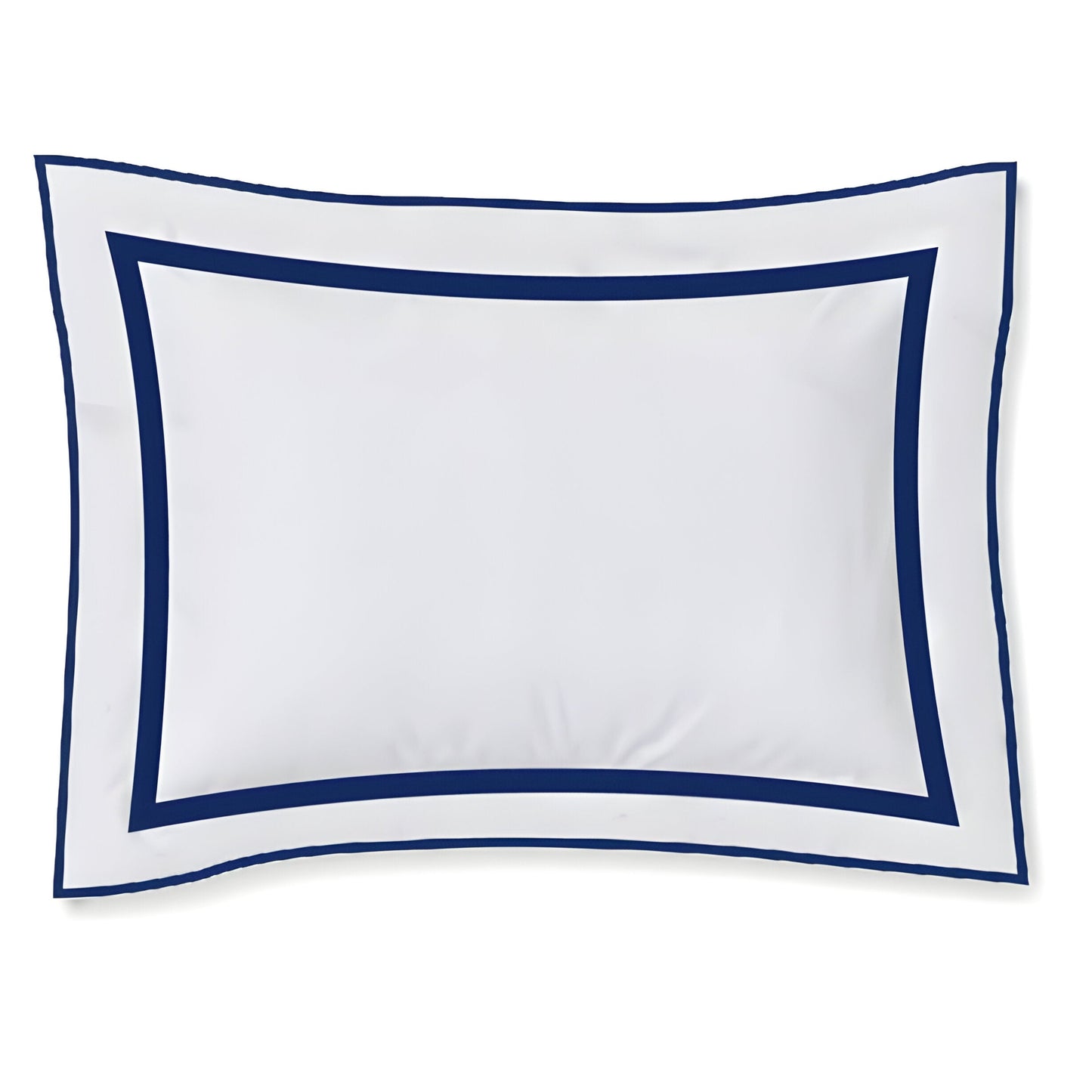 400TC Embroidery & Border Cotton Sateen Solid Duvet Cover Set