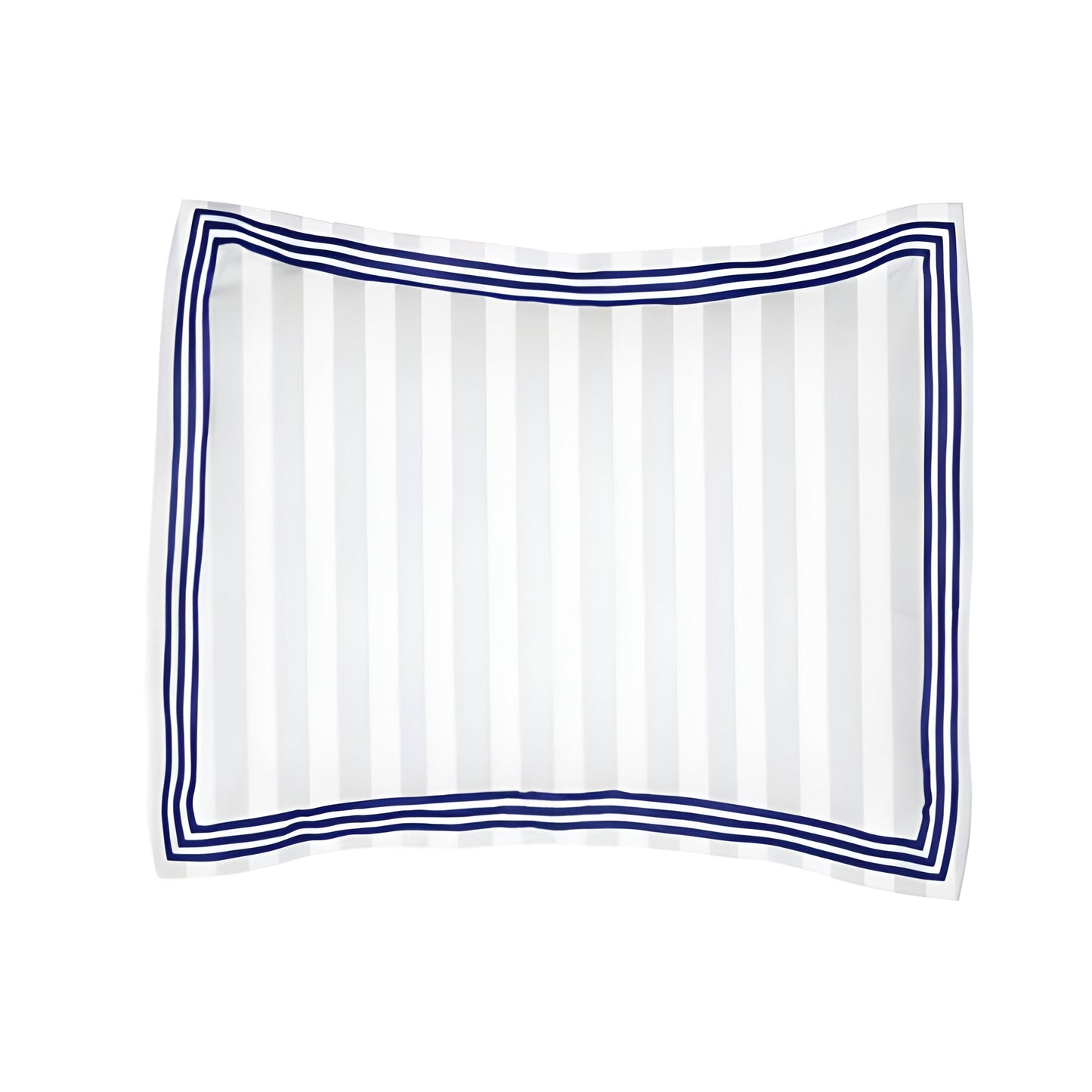 400TC Cotton Sateen Triple Edge Embroidery Stripe Duvet Cover Set