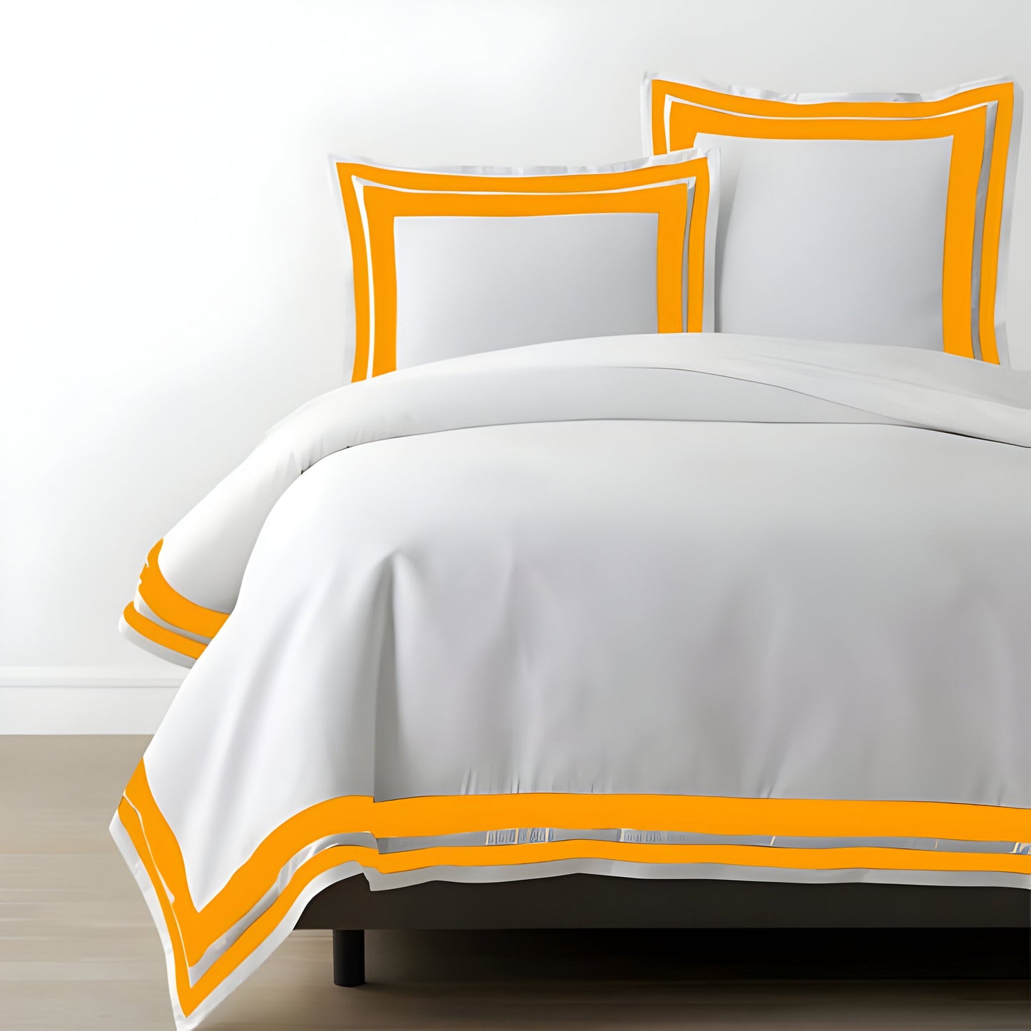 400TC Cotton Sateen Double Border Frame Duvet Cover Set
