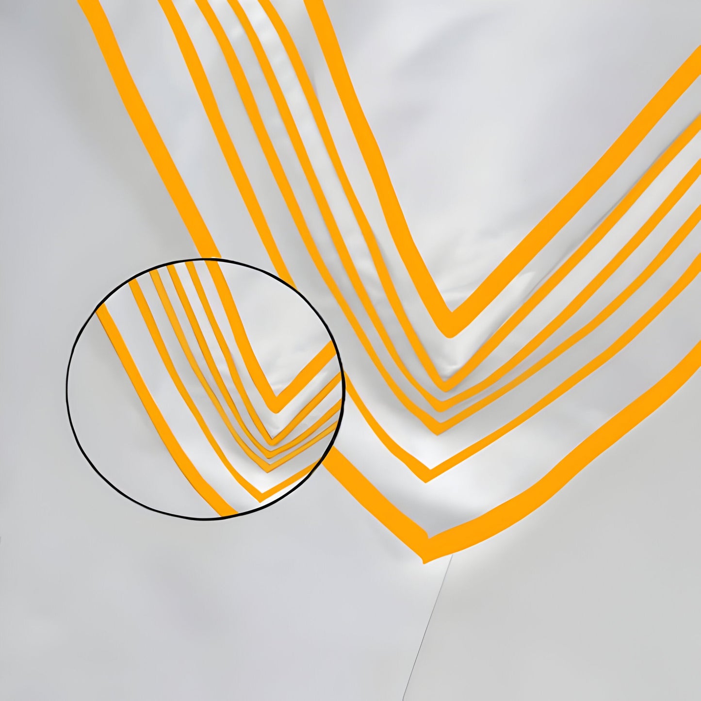 Smart Border 400TC Cotton Embroidery Sateen Solid Duvet Cover Set
