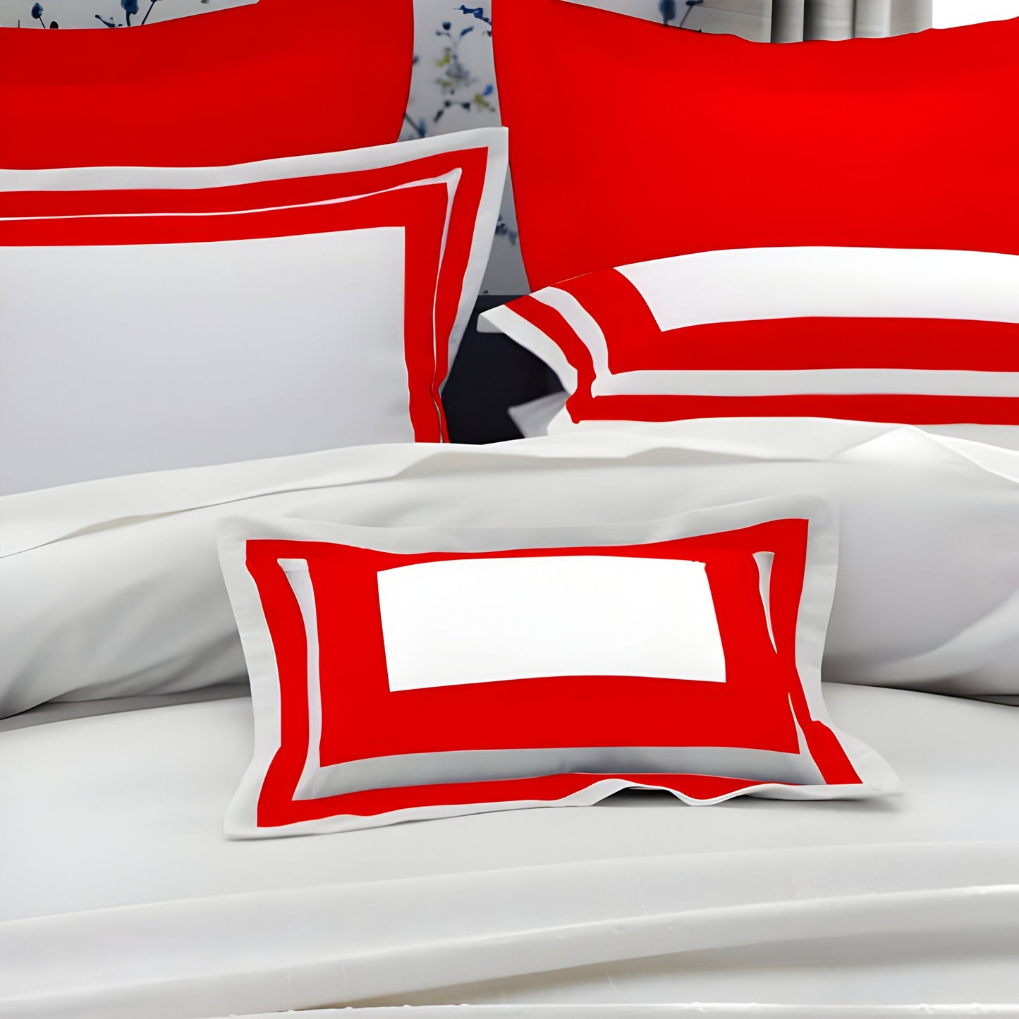 400TC Cotton Sateen Double Border Frame Duvet Cover Set