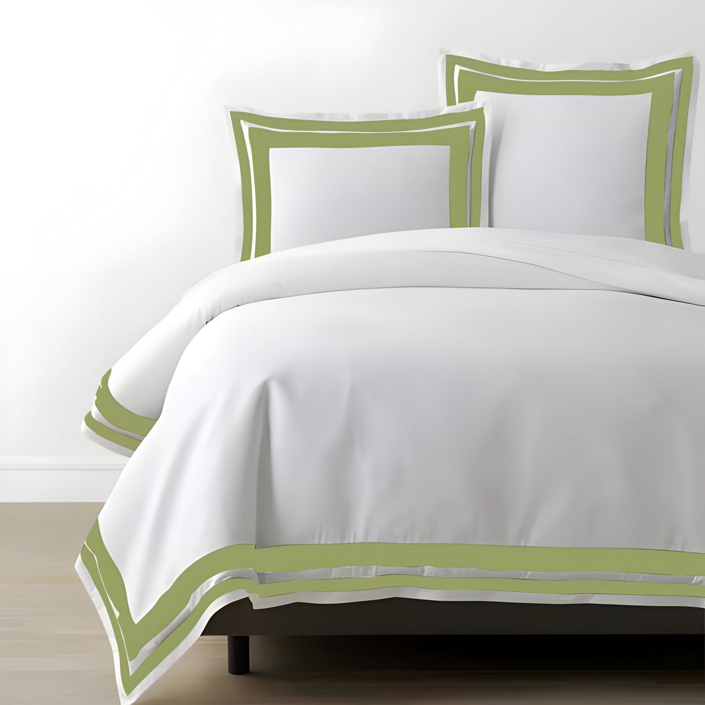 400TC Cotton Sateen Double Border Frame Duvet Cover Set